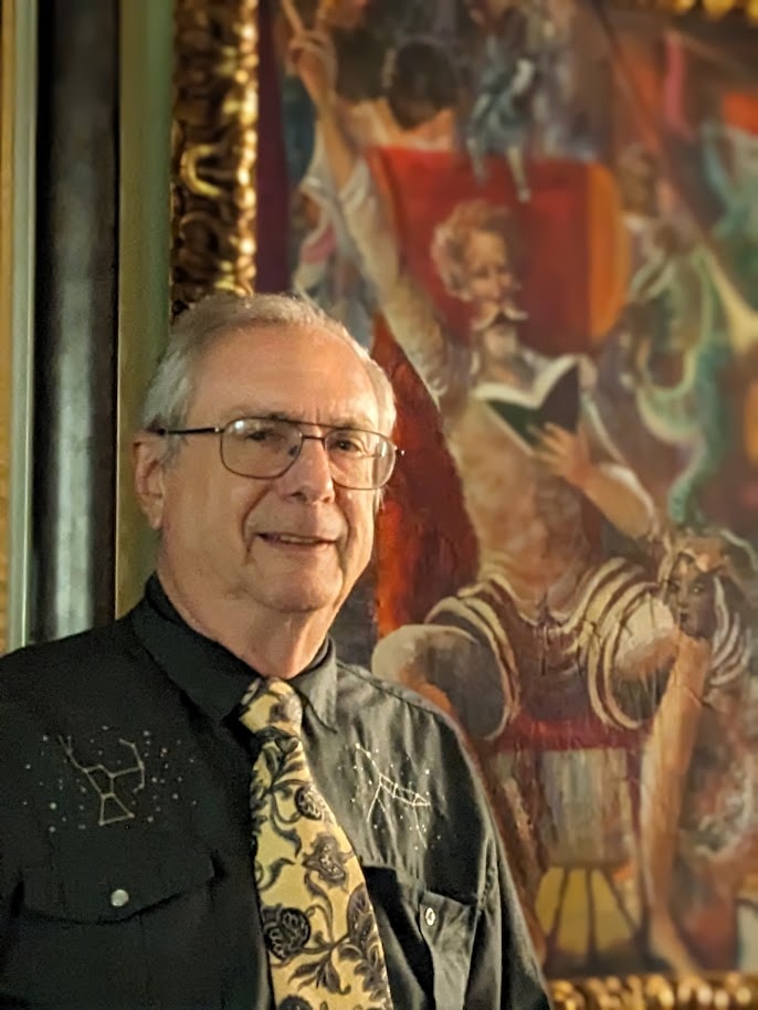 Jay Ter Louw, artist and creator of ChristmasMousePad.com